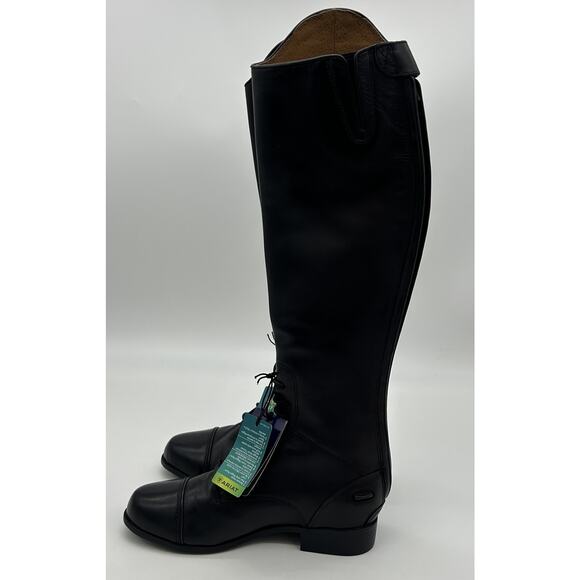 Ariat Heritage Contour Field Zip Equestrian Riding Boots Regular Tall Kids Sz 3 - Picture 7 of 16